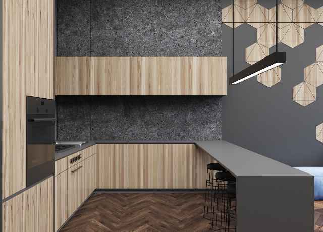 Pembuatan Kitchen set Galaxi