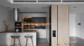 Pembuatan Kitchen set Grand Wisata Bekasi bahan multiplek anti rayap awet