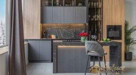 Pembuatan Kitchen set Kaliabang Bekasi Utara desain custom sesuai permintaan