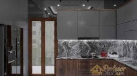 Pembuatan Kitchen set Margahayu Bekasi Timur model minimalis modern terbaru