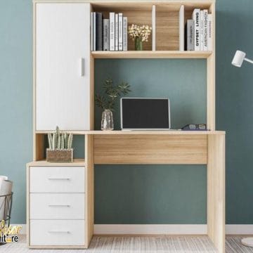 Bikin meja belajar minimalis desain modern untuk kamar remaja di Depok