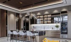 Harga kitchen set per meter di Jakarta Pusat desain minimalis modern 2026