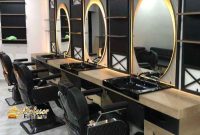 Meja barbershop Minimalis Karawang