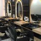 Meja barbershop Minimalis Karawang