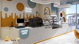 Custom Furniture Cafe Depok tema vintage dan retro pengerjaan detail