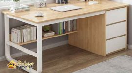 Jasa meja belajar minimalis custom Jakarta Selatan garansi pengerjaan paling rapi
