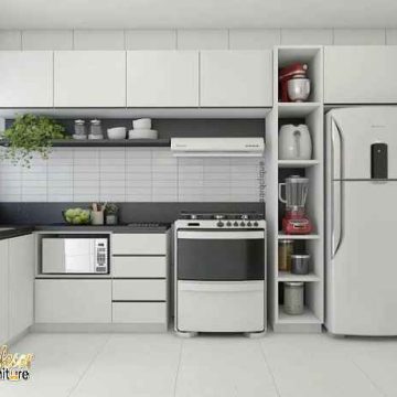 Harga borongan kitchen set Jakarta Utara untuk rumah baru serah terima kunci