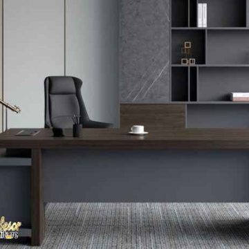 Custom furniture kantor Tangerang bahan HPL awet tahan gores dan air