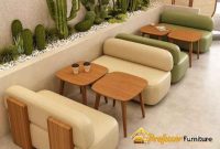 Sofa cafe minimalis Bekasi langsung dari pengrajin, jaminan kualitas terbaik