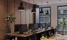 Custom furniture kantor Jakarta Selatan solusi cerdas untuk ruangan terbatas