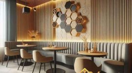 Custom Furniture Cafe Jakarta Pusat solusi booth sofa dan meja bar minimalis