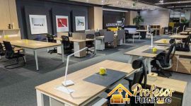 Custom furniture kantor Jakarta Pusat langsung dari workshop pengrajin lokal