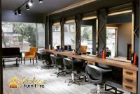 Meja barbershop Minimalis Depok custom sesuai ruangan workshop terdekat