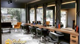 Meja barbershop Minimalis Depok custom sesuai ruangan workshop terdekat