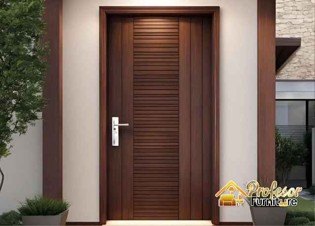 Harga Pintu HPL Minimalis Custom Tanpa Sambungan Motif Kayu Alami