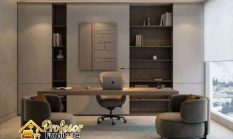 Custom furniture kantor Bogor untuk startup dengan konsep modern