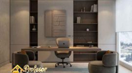 Custom furniture kantor Bogor untuk startup dengan konsep modern