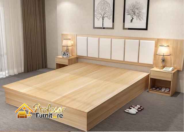 Vendor dipan custom hpl serat kayu elegan proses pengerjaan cepat Jakarta Utara