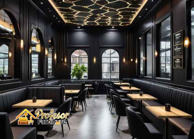 Sofa cafe minimalis Tangerang cocok untuk coffee shop kekinian instagramable