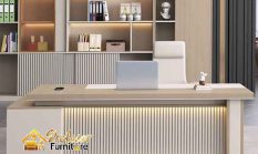 Custom furniture Kantor Bekasi untuk ruangan sempit desain minimalis