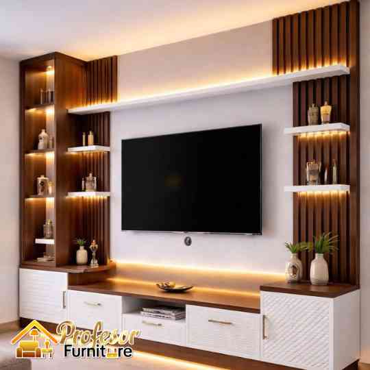 Tukang Custom Backdrop Tv Cikupa Tangerang Rapi Cepat