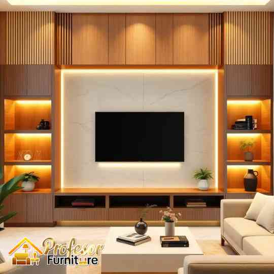 Tukang Custom Backdrop Tv Cikupa Tangerang Rapi Cepat