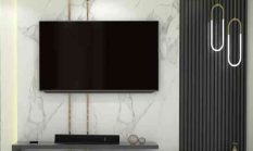 Custom Backdrop Tv Kalideres Jakarta Apartemen Studio