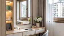 Jasa custom meja rias minimalis Tangerang free ongkir