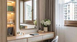 Jasa custom meja rias minimalis Tangerang free ongkir