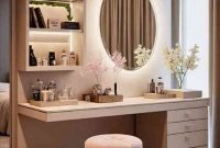 Spesialis custom meja rias minimalis Bekasi Timur mewah