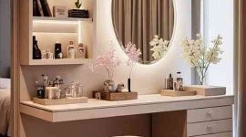 Spesialis custom meja rias minimalis Bekasi Timur mewah