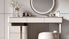 Jasa custom meja rias minimalis Jakarta Timur anti rayap terbaik