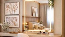 jasa custom meja rias minimalis Jakarta Barat full plafon mewah