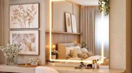 jasa custom meja rias minimalis Jakarta Barat full plafon mewah