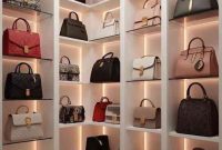 Custom Display Toko Tas Model Mewah Bekasi