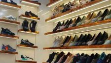 Custom Display Toko Sepatu Minimalis Bahan Anti Rayap Tangerang