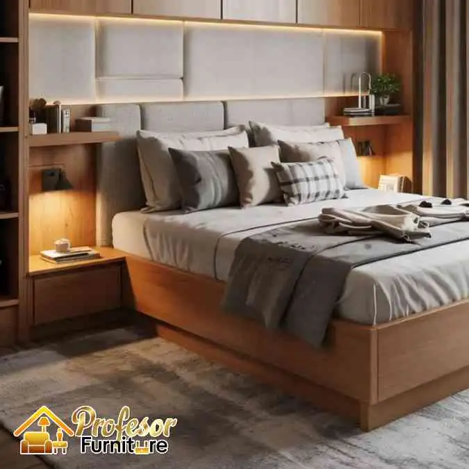 custom ranjang tidur minimalis Depok bisa ukuran custom