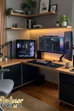 Custom Meja Komputer Bekasi Multiplek HPL Premium