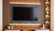 Jasa buat custom meja tv minimalis Cikupa Tangerang free desain 3d eksklusif