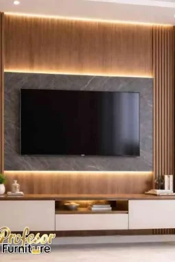 Jasa buat custom meja tv minimalis Cikupa Tangerang free desain 3d eksklusif