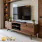 custom meja tv minimalis Balaraja Tangerang model japandi viral