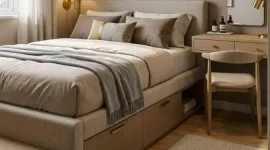 Jasa custom ranjang tidur minimalis Jakarta anti rayap elegan
