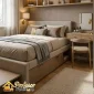 Jasa custom ranjang tidur minimalis Jakarta anti rayap elegan