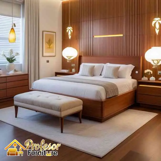 Jasa custom ranjang tidur minimalis Bogor model kekinian viral