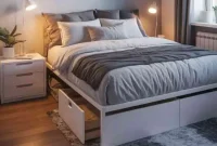 Spesialis ranjang tidur minimalis custom Cikupa Tangerang pengerjaan cepat rapi