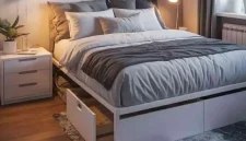 Spesialis ranjang tidur minimalis custom Cikupa Tangerang pengerjaan cepat rapi