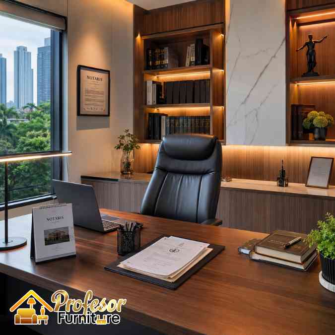 Jasa Meja Kerja Notaris Tangerang Kualitas Premium