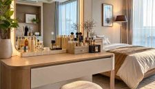 Jasa Meja Rias Apartemen Bogor Modern Estetik Awet