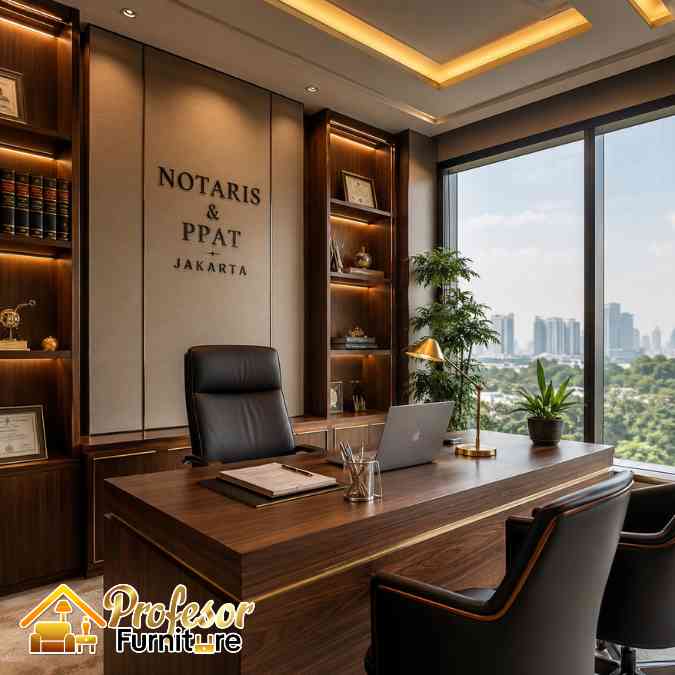 Jasa Meja Kantor Notaris Jakarta Bikin Klien Makin Percaya