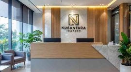 Jasa Meja Resepsionis Kantor Bogor built-in kabel rapi